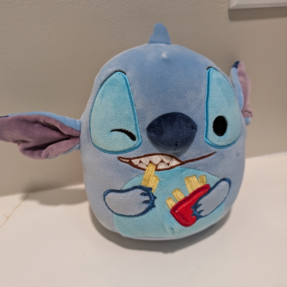 Stitch Squishmallow Disney Fries Foody Lilo & Stitch  Jazwares